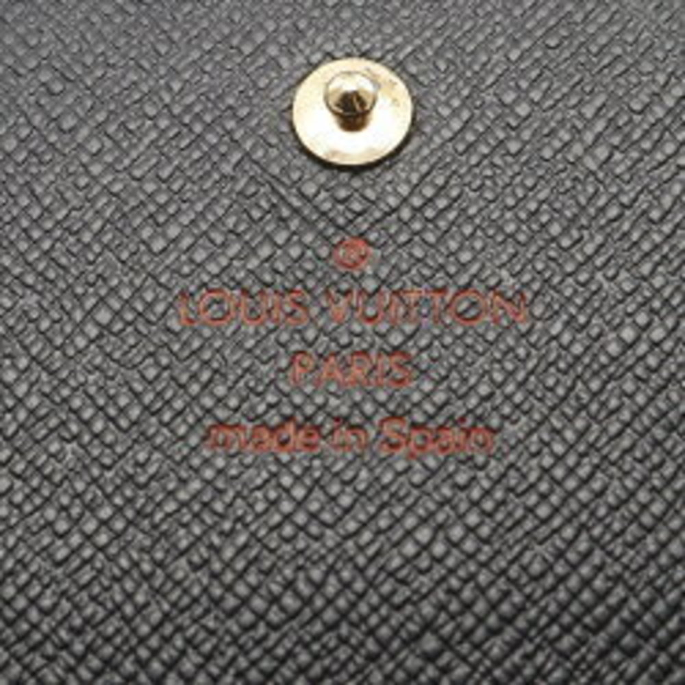 Louis Vuitton Porte Tresor Tri Long Wallet Epi Leather Black - Picture 4 of 8
